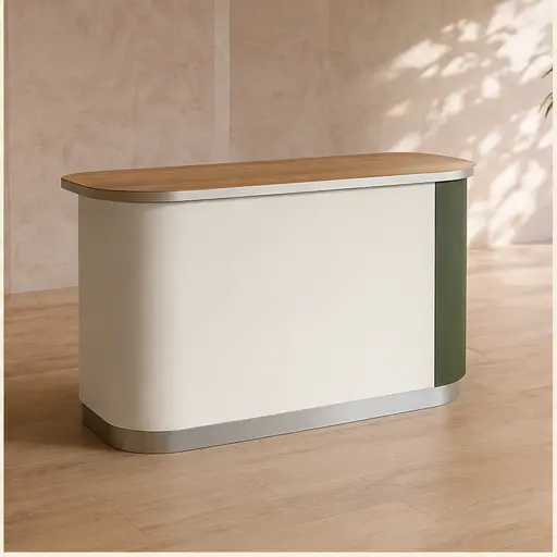 Illustrative branded promotional counter