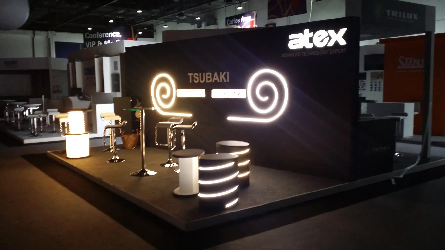 Tsubaki exhibition stand
