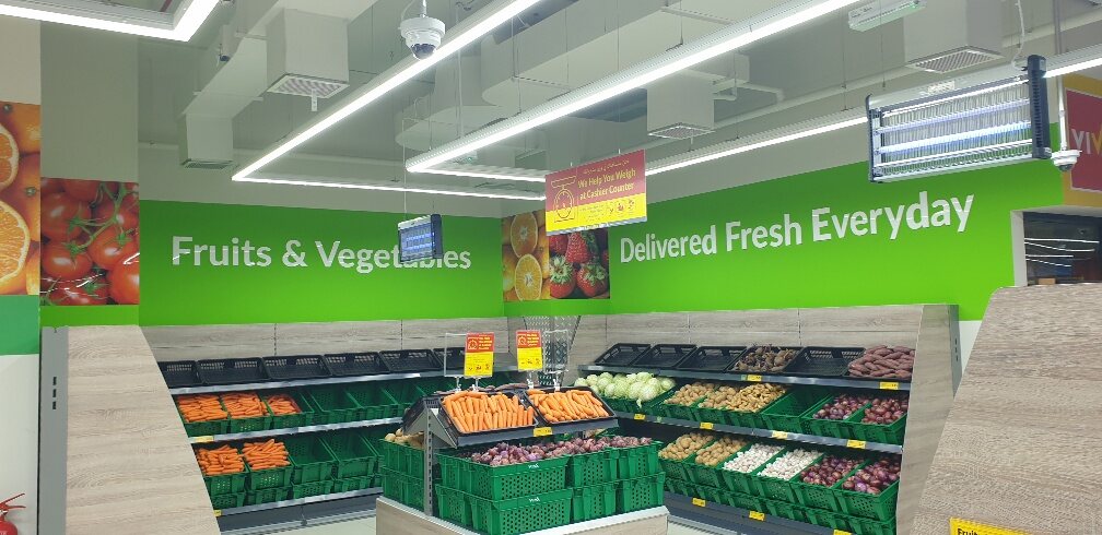 Fresh produce retail graphics